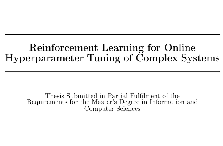 Master Thesis: Reinforcement Learning for Optimizing Compute Clusters